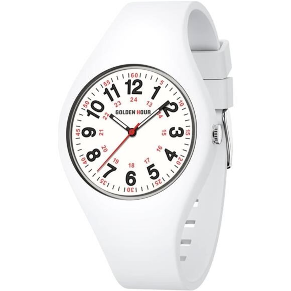 Waterproof Sports Analog Unisex Watches for Nurse Medical Professionals Students - Picture 1 of 7